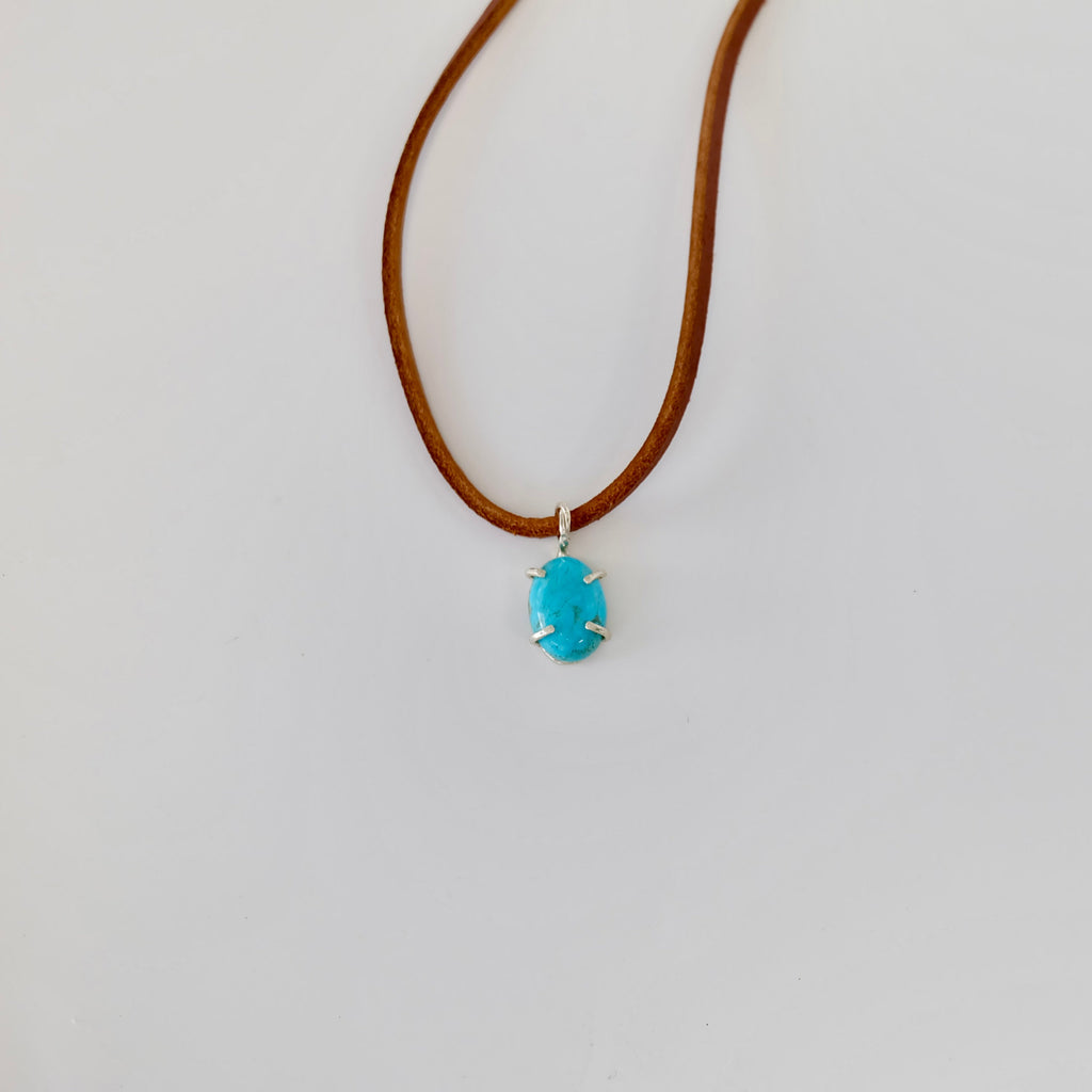 Turquoise Charm Necklace